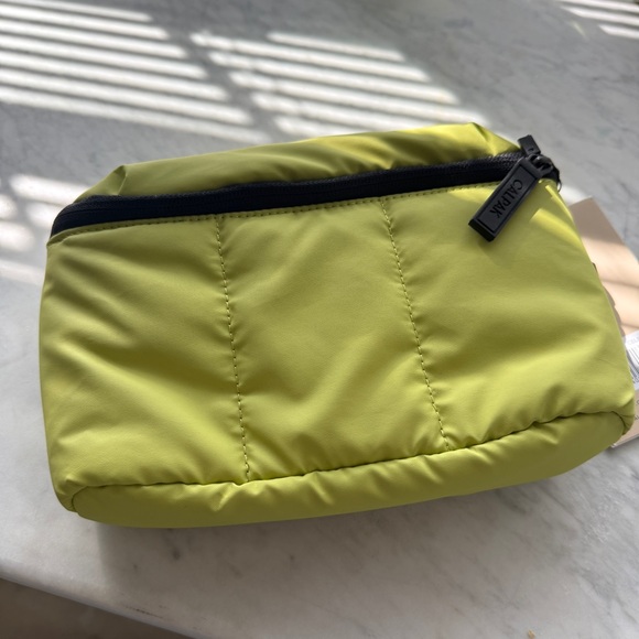 NWT Calpak Luka Mini Quilted Crossbody Belt Bag in Celery - Picture 1 of 8